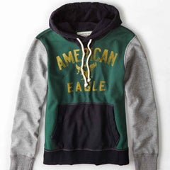 Rugged Green AEO Signature Hooded Pop Over