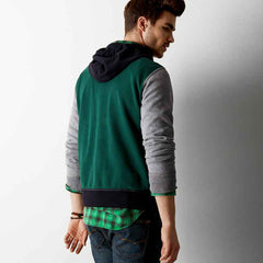 Rugged Green AEO Signature Hooded Pop Over