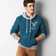 Asteroid Blue AEO Signature Hooded Pop Over