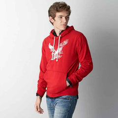 Varsity Red AEO Signature Hooded Pop Over