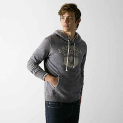 Grey Heather AEO Signature Hooded Pop Over